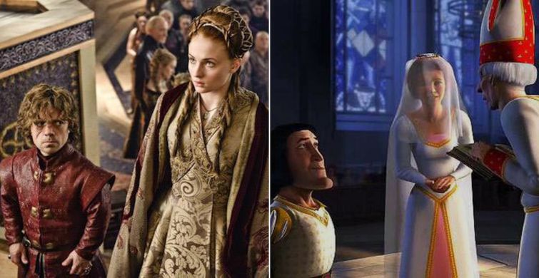 игра престолов по мотивам шрека, сериал игра престолов сцены Шрек, Игра престолов похож на Шрек