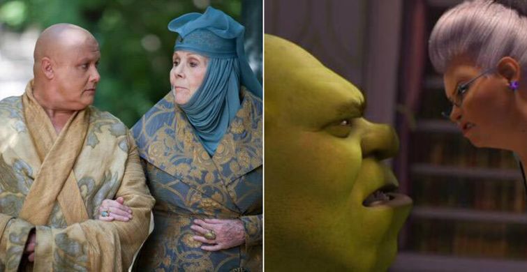 игра престолов по мотивам шрека, сериал игра престолов сцены Шрек, Игра престолов похож на Шрек