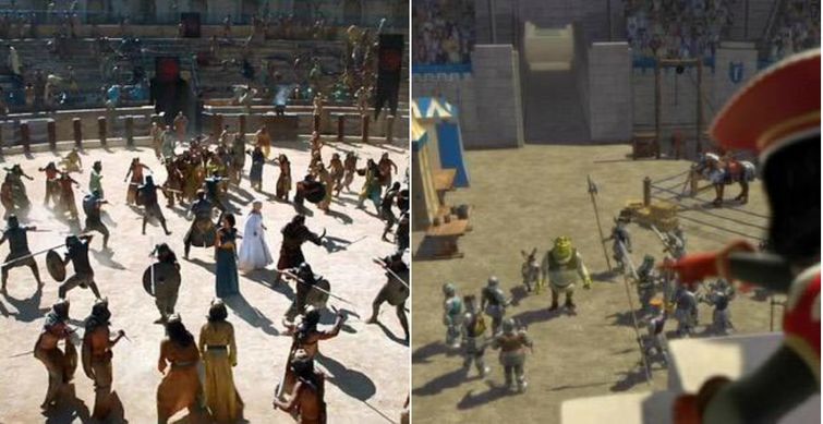 игра престолов по мотивам шрека, сериал игра престолов сцены Шрек, Игра престолов похож на Шрек