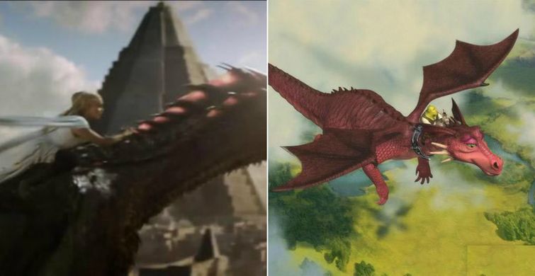 игра престолов по мотивам шрека, сериал игра престолов сцены Шрек, Игра престолов похож на Шрек