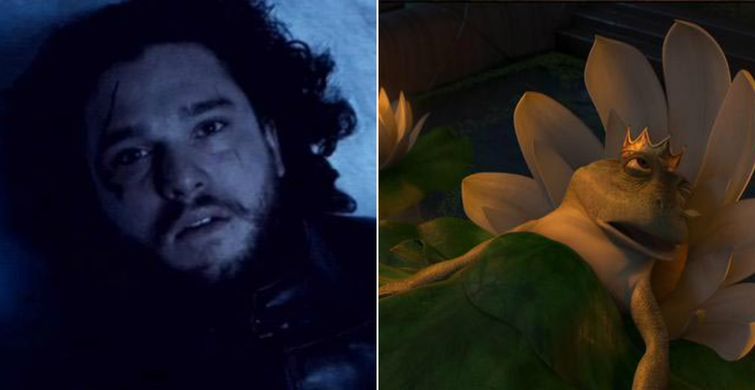 игра престолов по мотивам шрека, сериал игра престолов сцены Шрек, Игра престолов похож на Шрек