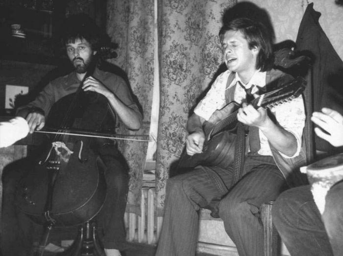 Редкие фотографии мастодонтов российского рока, легенды русского рока, редкие фото рок звёзд