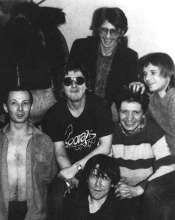 Редкие фотографии мастодонтов российского рока, легенды русского рока, редкие фото рок звёзд