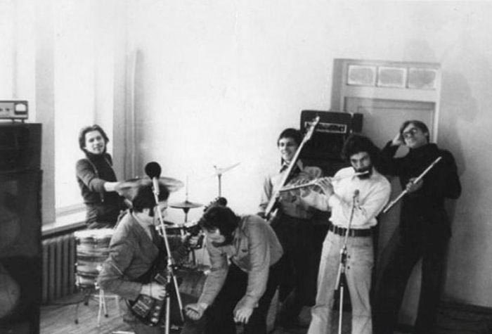 Редкие фотографии мастодонтов российского рока, легенды русского рока, редкие фото рок звёзд