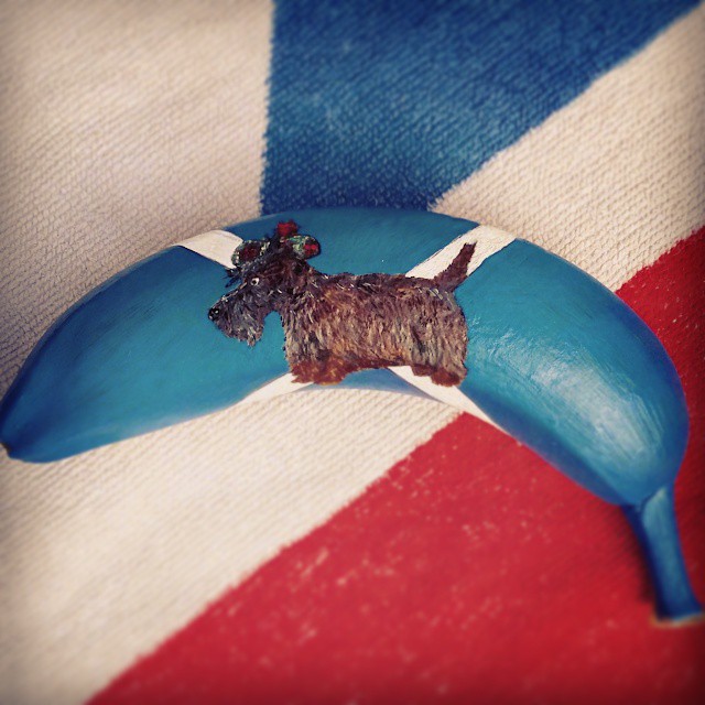 рисунки на бананах, бананы как произведение искусства, Элайза Рош, Elisa Roche