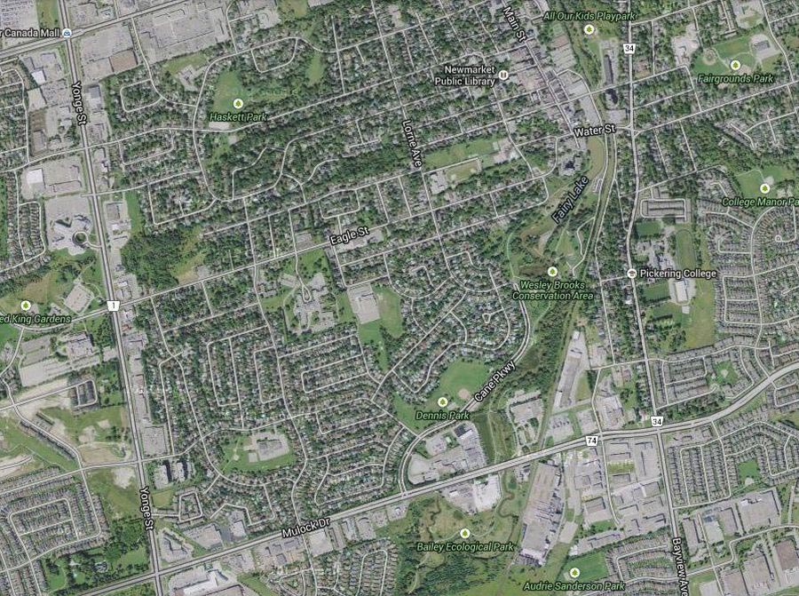 Newmarket Health Centre, странная форма Newmarket Health Centre, транная форма оздоровительного центра в Канаде, необычная форма канадского оздоровительного цен