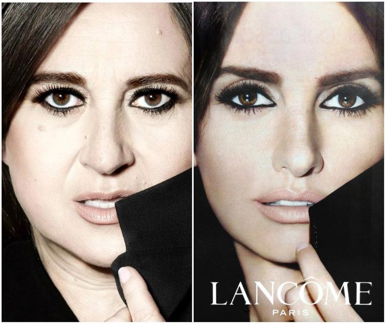 Натали Крокет, Nathalie Croquet, Spoof Nathalie Croquet, женщина пародирует моделей