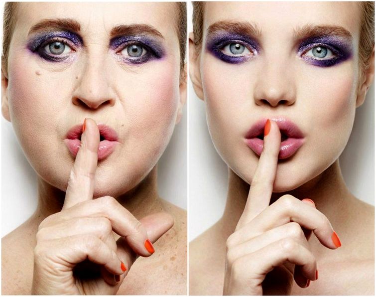 Натали Крокет, Nathalie Croquet, Spoof Nathalie Croquet, женщина пародирует моделей