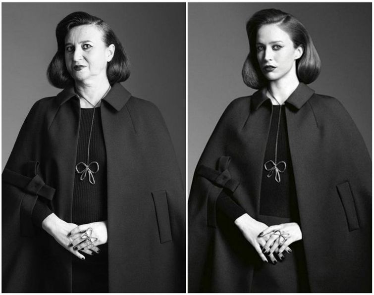 Натали Крокет, Nathalie Croquet, Spoof Nathalie Croquet, женщина пародирует моделей