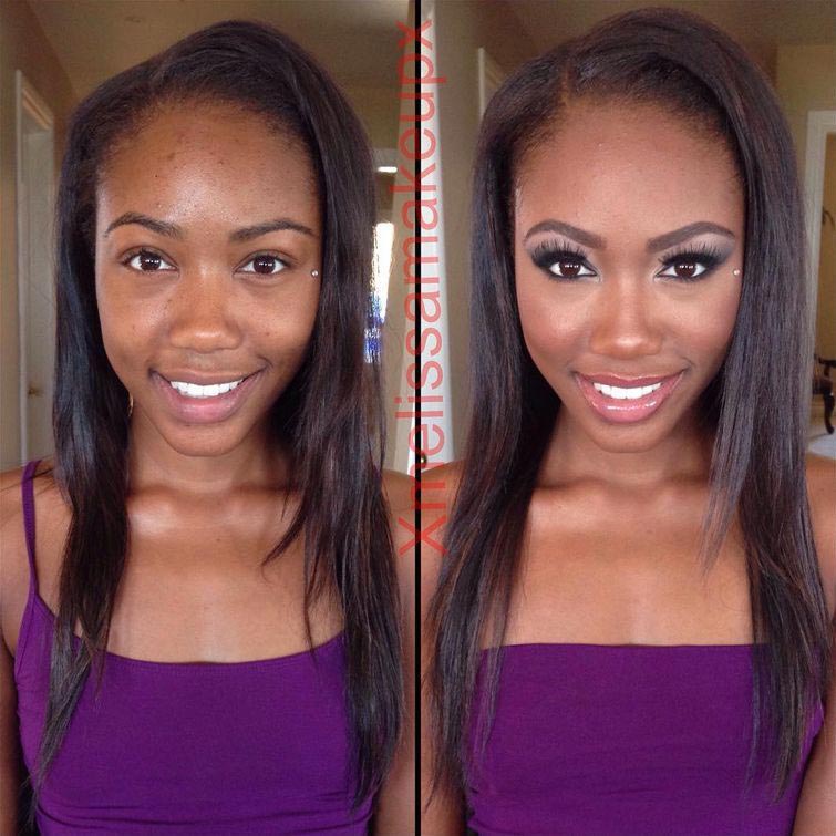 модели без макияжа, модели до и после макияжа, модели с макияжем и без