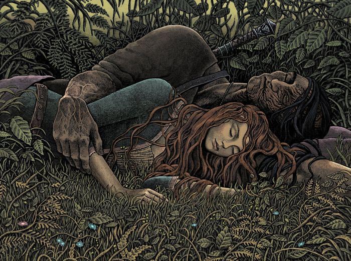 Магдалена Коженивска, Magdalena Korzeniewska, рисунки гелевой ручкой