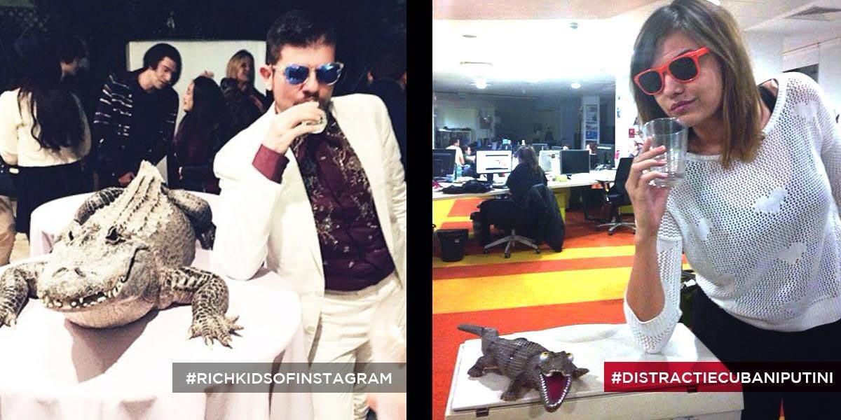 пародии на фото богатых детей из инстаграма, пародии на фото богатых детей из Instagram? румыны пародируют богатых детей