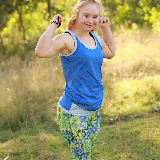 модель с синдромом Дауна, Маделин Стюарт, Madeline Stuart