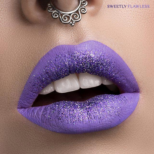 блестки на губах, Glitter lips