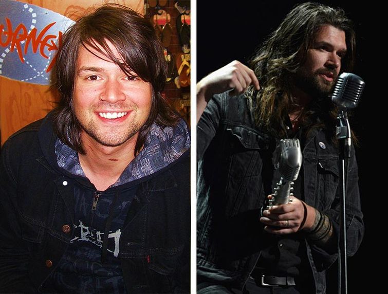 Как популярные рокеры середины 2000-х выглядели раньше и как они выглядят сейчас популярные рокеры середины 2000-х, рокеры тогда и сейчас, эмо группы тогда и сейчас, рок группы тогда и сейчас