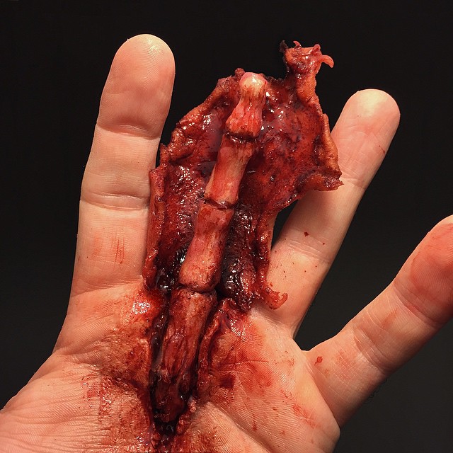 Марк Клэнси, Marc Clancy, грим, жуткий грим, powdah