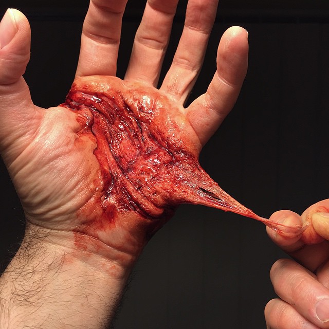 Марк Клэнси, Marc Clancy, грим, жуткий грим, powdah