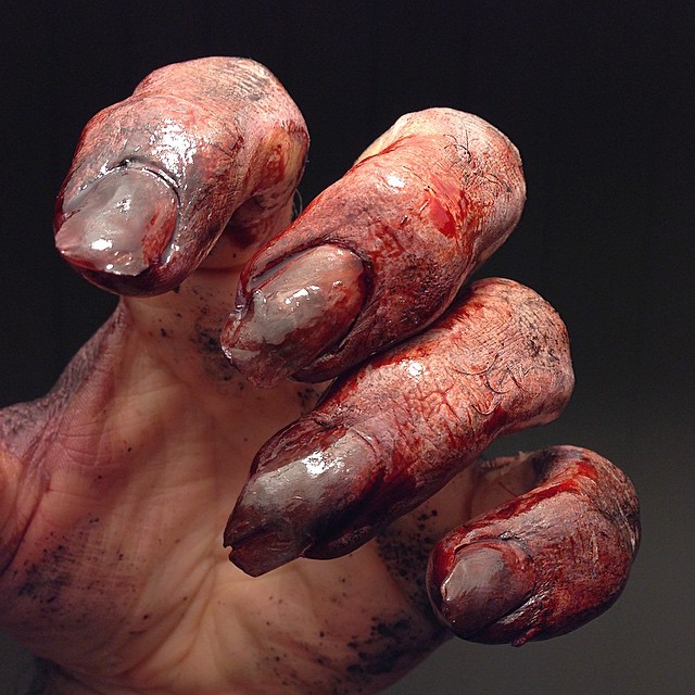 Марк Клэнси, Marc Clancy, грим, жуткий грим, powdah