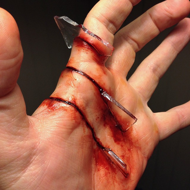 Марк Клэнси, Marc Clancy, грим, жуткий грим, powdah