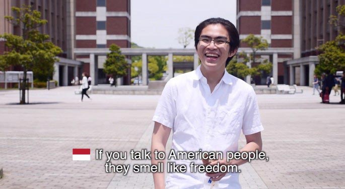 что думают об американцах, студенты из разных стран думают об американцах, что люди думают об американцах, что в разных странах думают об американцах