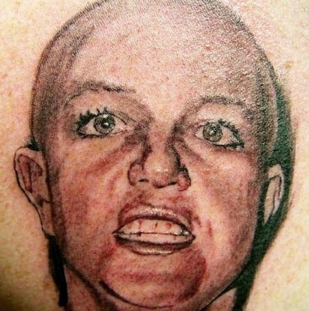 татуировки со знаменитостями, тату со знаменитостями, тату с изображением знаменитостей