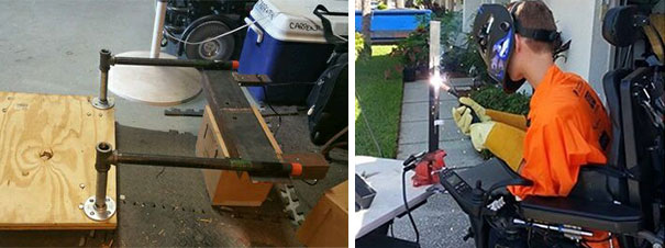 инвалид сделал косплей на «Безумного Макса», mad max cosplay, безумный Макс косплей, Бен Карпентер, Ben Carpenter 