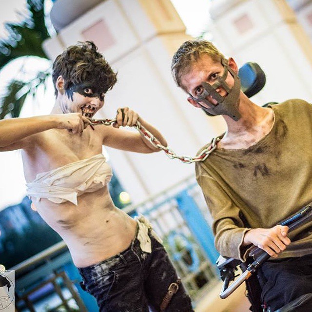 инвалид сделал косплей на «Безумного Макса», mad max cosplay, безумный Макс косплей, Бен Карпентер, Ben Carpenter 