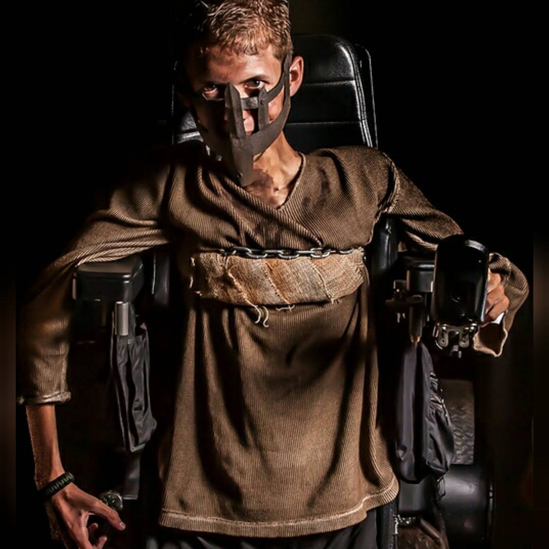 инвалид сделал косплей на «Безумного Макса», mad max cosplay, безумный Макс косплей, Бен Карпентер, Ben Carpenter 