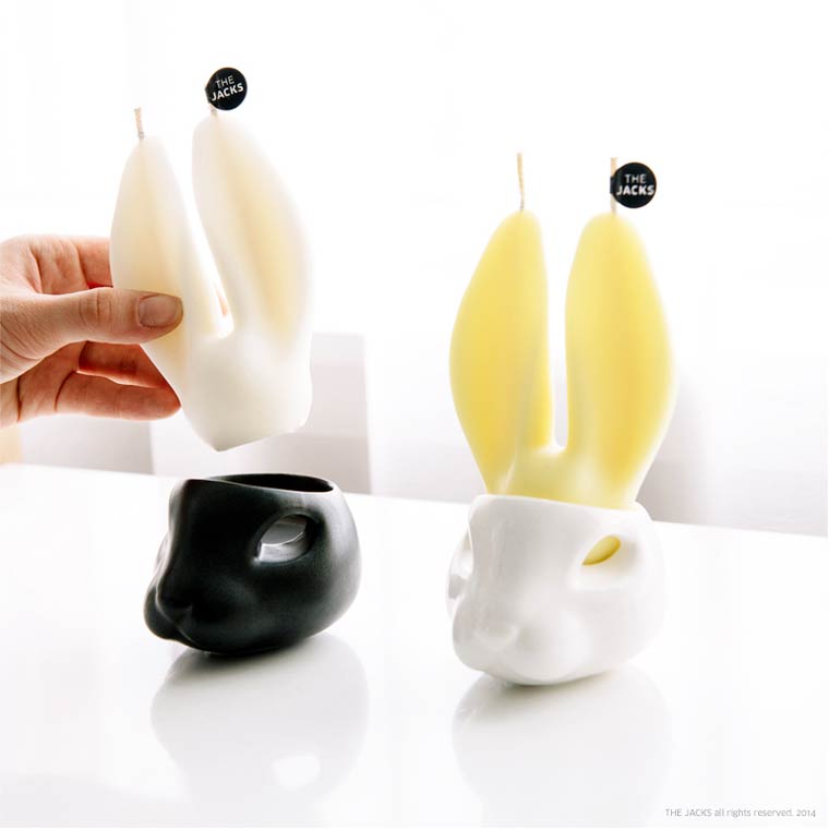 The Jacks свечи, свечи плакать воском черепа людей и животных, воск вытекать через глаза статуэток