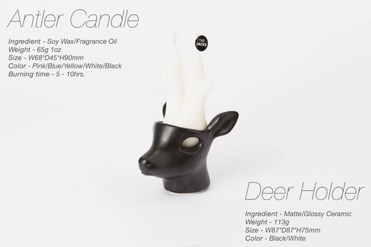 The Jacks свечи, свечи плакать воском черепа людей и животных, воск вытекать через глаза статуэток