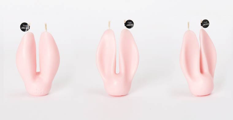 The Jacks свечи, свечи плакать воском черепа людей и животных, воск вытекать через глаза статуэток