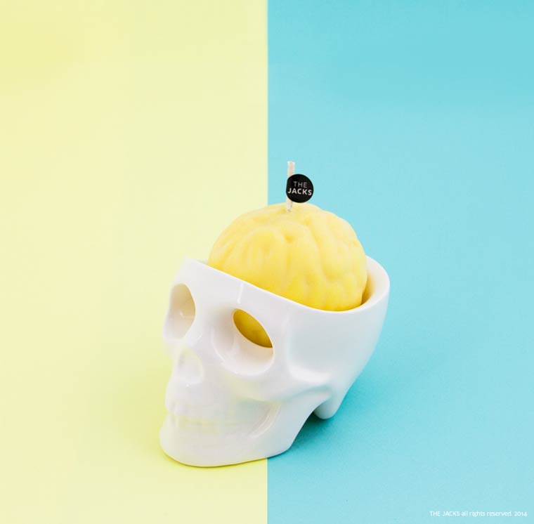 The Jacks свечи, свечи плакать воском черепа людей и животных, воск вытекать через глаза статуэток