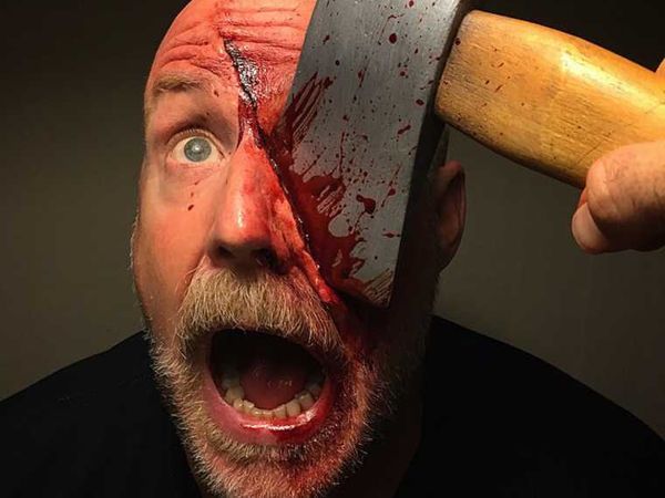 Марк Клэнси, Marc Clancy, жуткий макияж, жуткий грим, Powdah FX