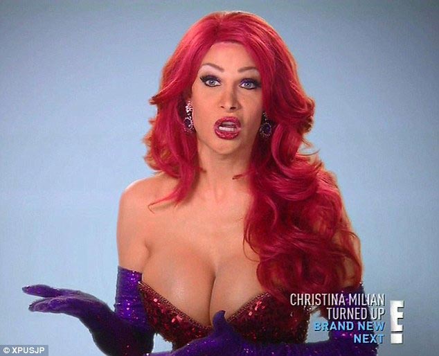 Кассандра Касс, Cassandra Cass, транссексуал как Джессика Рэббит, транссексуал превратился в Джессику Рэббит