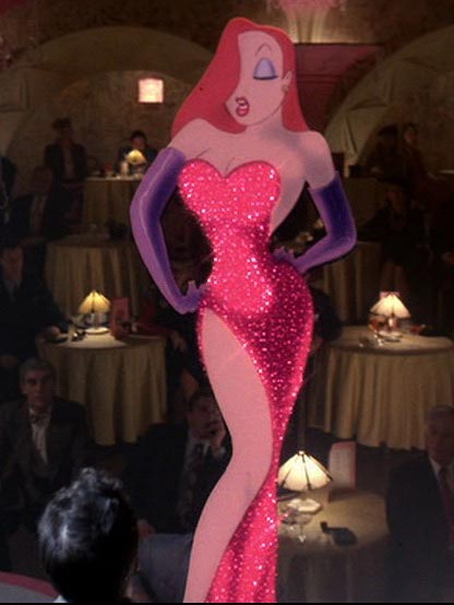 Кассандра Касс, Cassandra Cass, транссексуал как Джессика Рэббит, транссексуал превратился в Джессику Рэббит