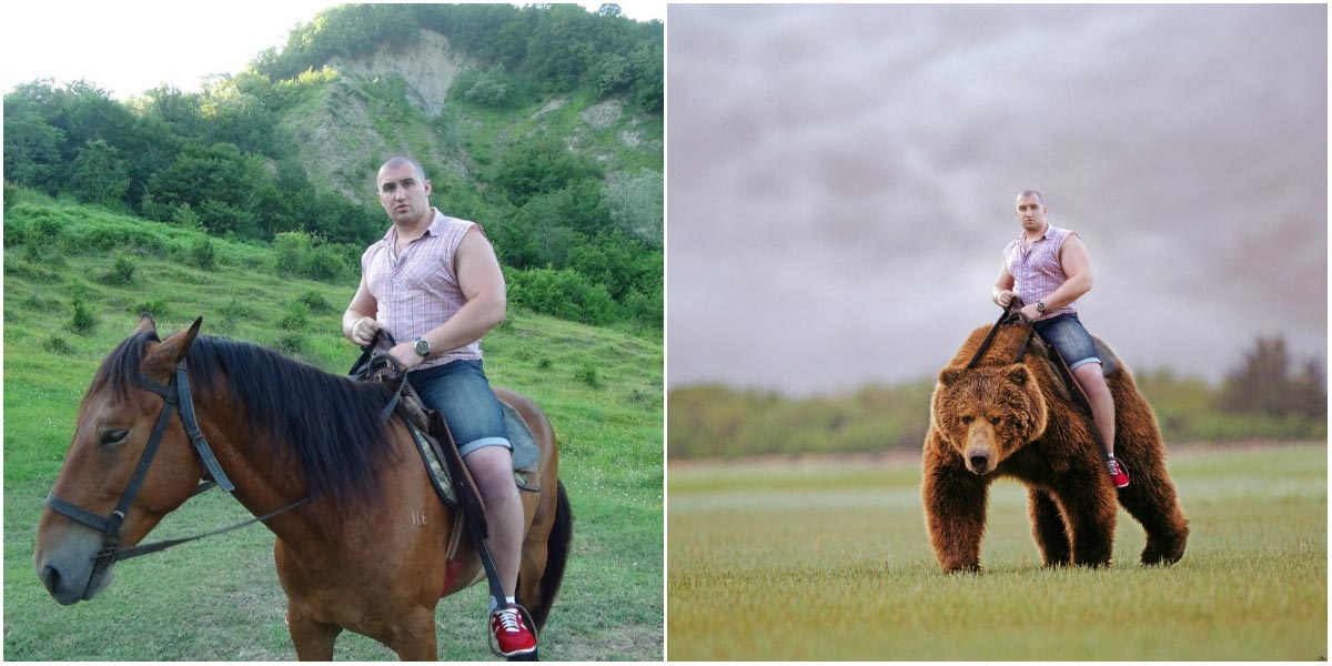 Фотошоп против реальности или 20 обработанных фотографий, которые выглядят как удивительные картины мастера фотошопа, до и после фотошопа, крутой фотошоп