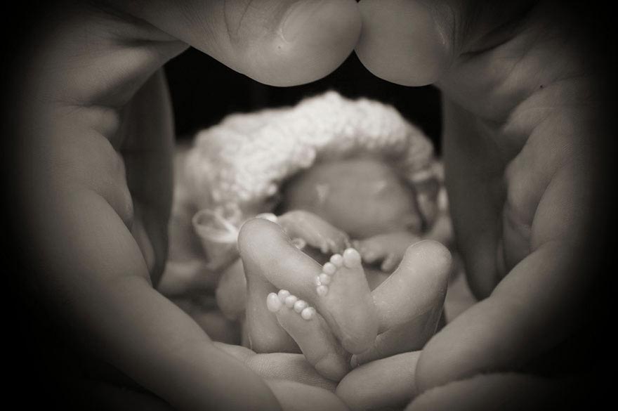 фотографии родителей с покинувшими их детьми, Now I lay me down to sleep