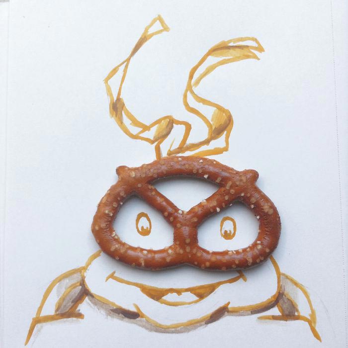 Kristián Mensa, Кристиан Менса, рисунки элементы окружающего мира, предметы быта рисунки