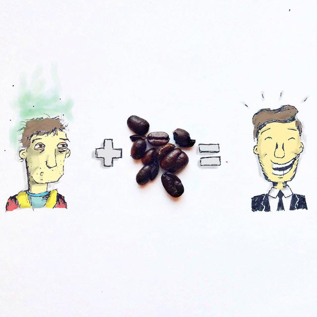 Kristián Mensa, Кристиан Менса, рисунки элементы окружающего мира, предметы быта рисунки