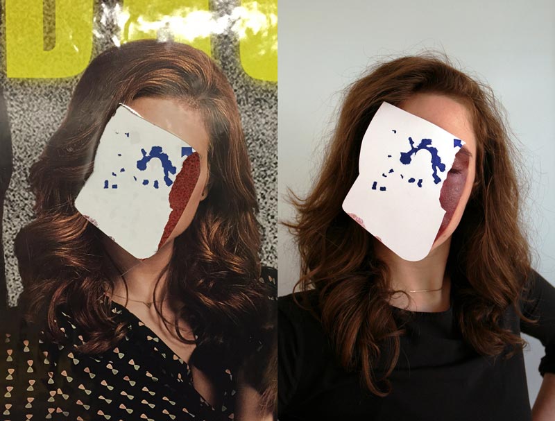 девушка воссоздает следы вандализма на лице, Makeup Transit Authority, Лидия Кэмброн, Lydia Cambron