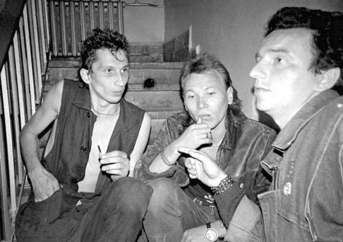 Редкие фотографии мастодонтов российского рока, редкие фотографии звёзд русского рока