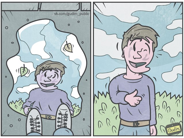 Антон Гудим, Gudim, саркастичные иллюстрации