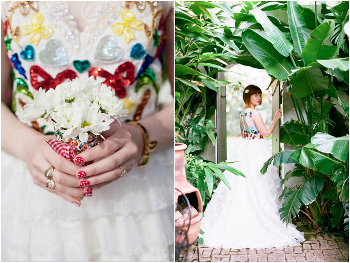 необычные свадебные платья, нетрадиционные свадебные платья