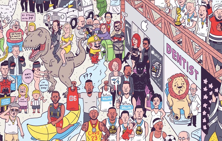 Here's to 2015!, весь 2015 в одной картинке