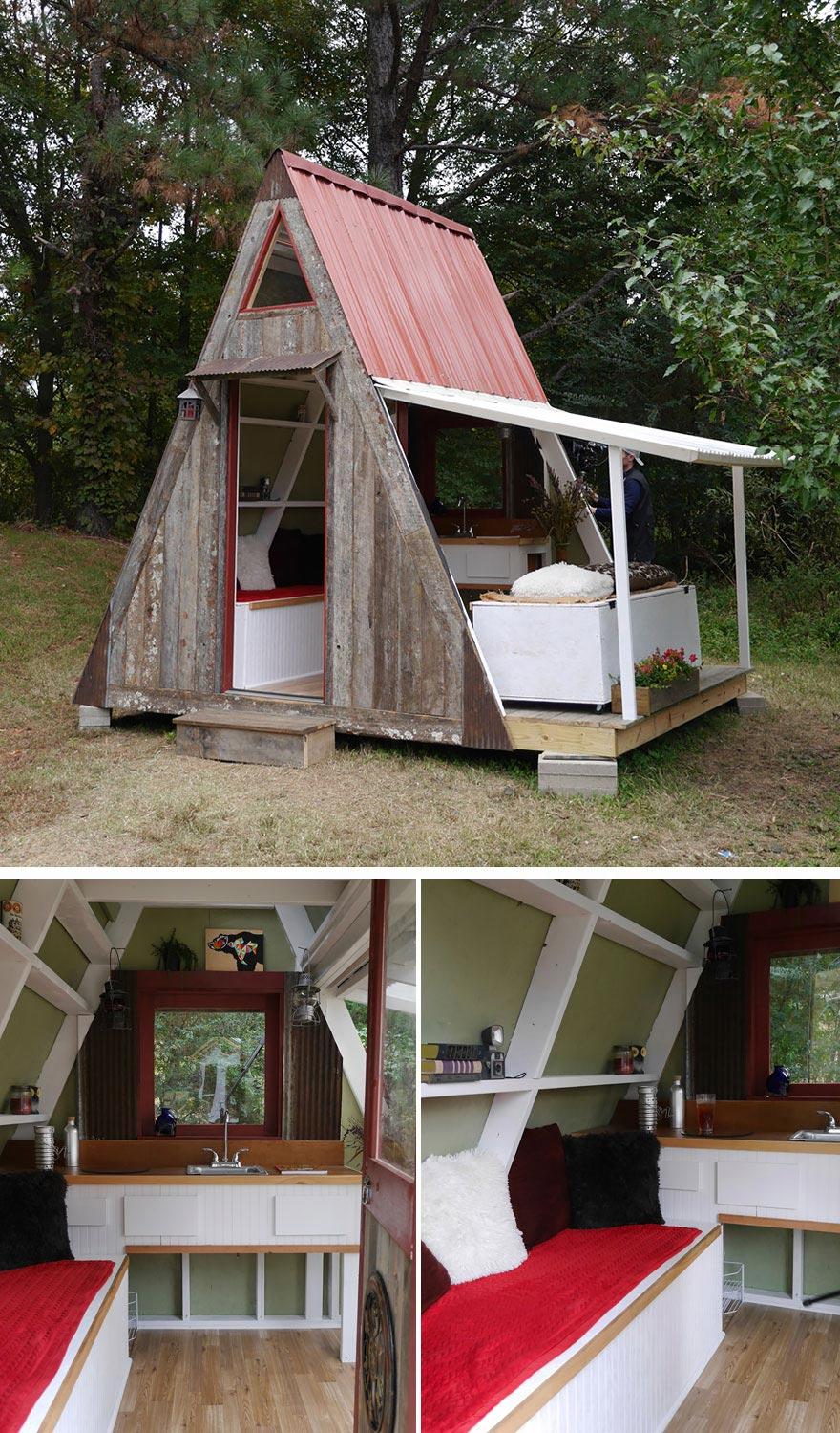 Крошечные дома, мобильные дома, дом на колёсах