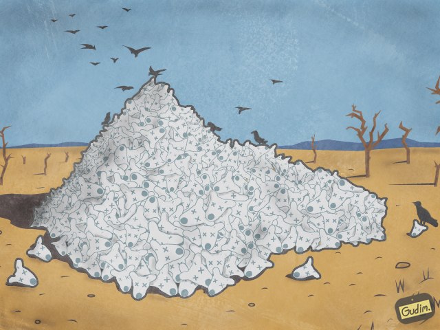 Антон Гудим, Gudim, саркастичные иллюстрации