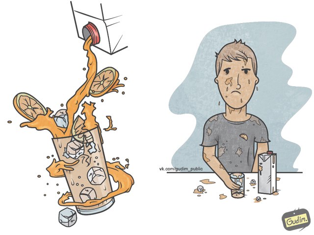 Антон Гудим, Gudim, саркастичные иллюстрации