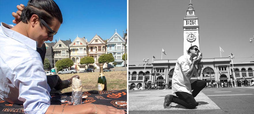 парень женился на буррито, свадебные фотографии с буррито, свадебная фотосессия с буррито, Дэвид Сикорски, David Sikorsky