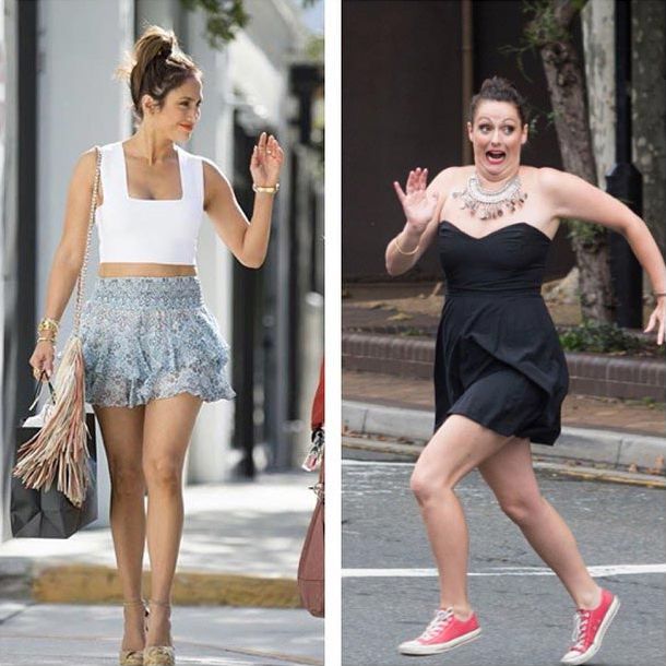 Селеста Барбер, Celeste Barber, девушка пародирует фотографии знаменитостей, девушка пародирует instagram знаменитостей