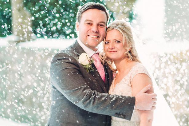 свадебная фотосессия в зимней сказке, свадебная фотосессия метель